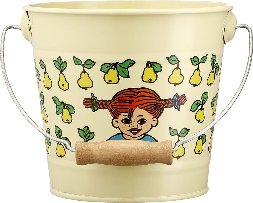 Cubo Muurla Pippi Calzaslargas Fruits, 2 l, diseño infantil