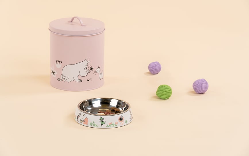 Cuenco para gato Muurla Moomin, blanco