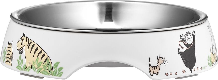 Cuenco para gato Muurla Moomin, blanco