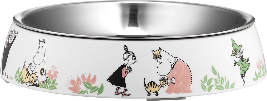 Cuenco para gato Muurla Moomin, blanco