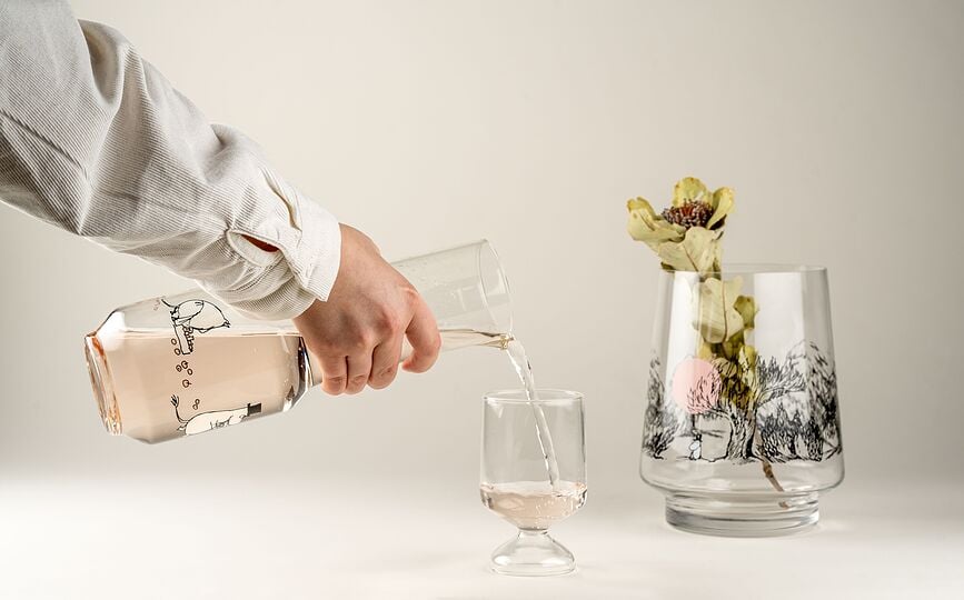 Jarra Muurla Mumin Harvest Time, 1,2 L, decorativa