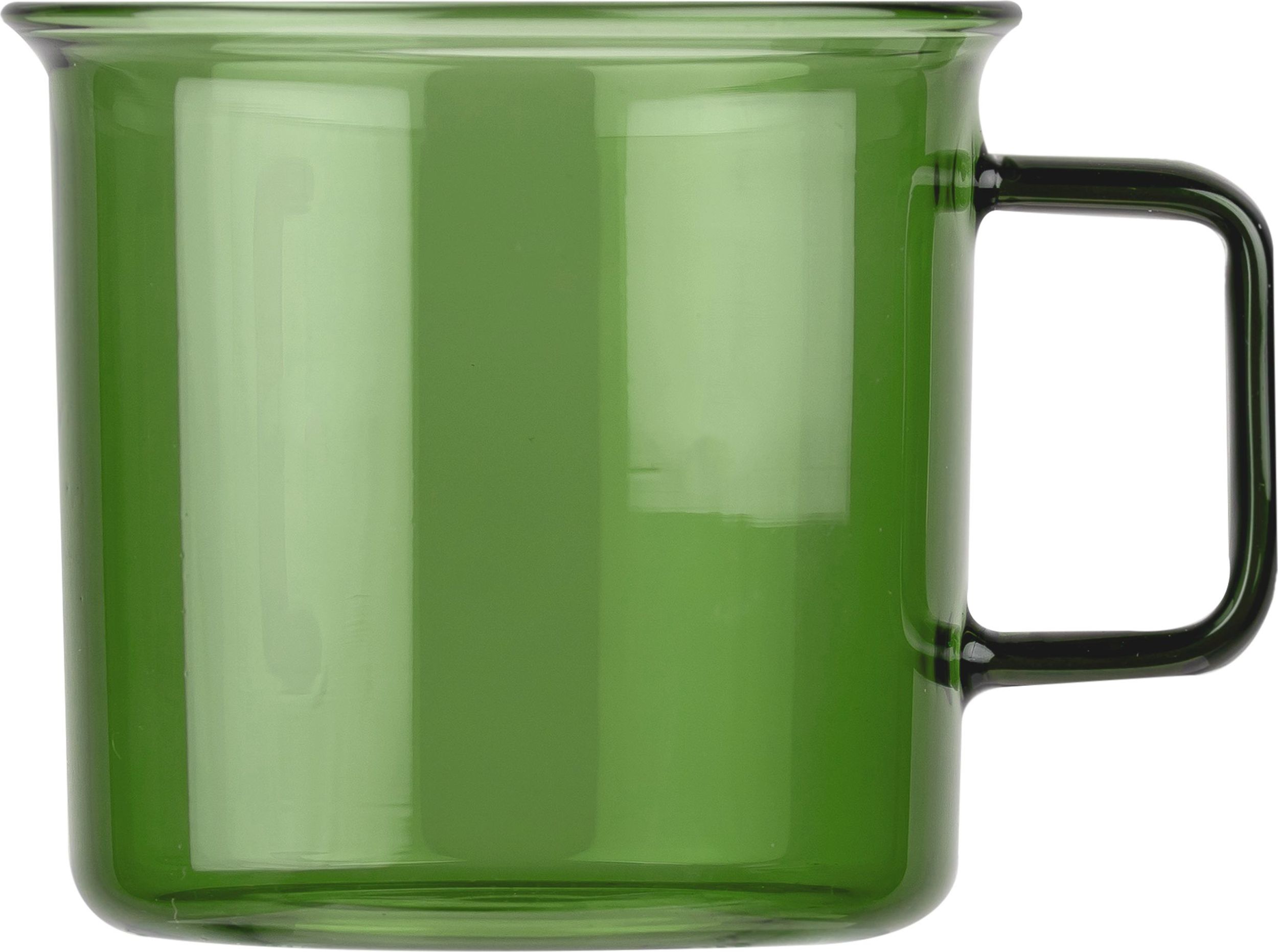 Kubek Muurla 350 ml zielony szklany
