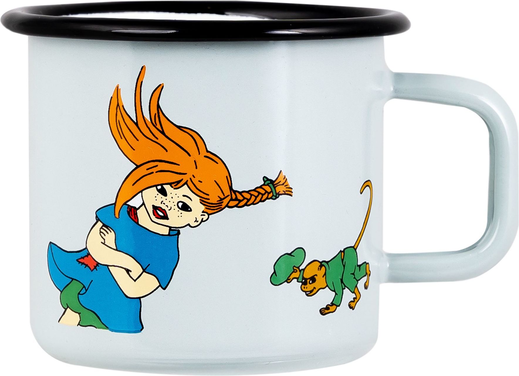 Kubek Muurla Pippi Pończoszanka The Strongest Girl in the World 370 ml