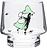 Lysestage eller glas Muurla Mumitroldene The Journey 8 cm