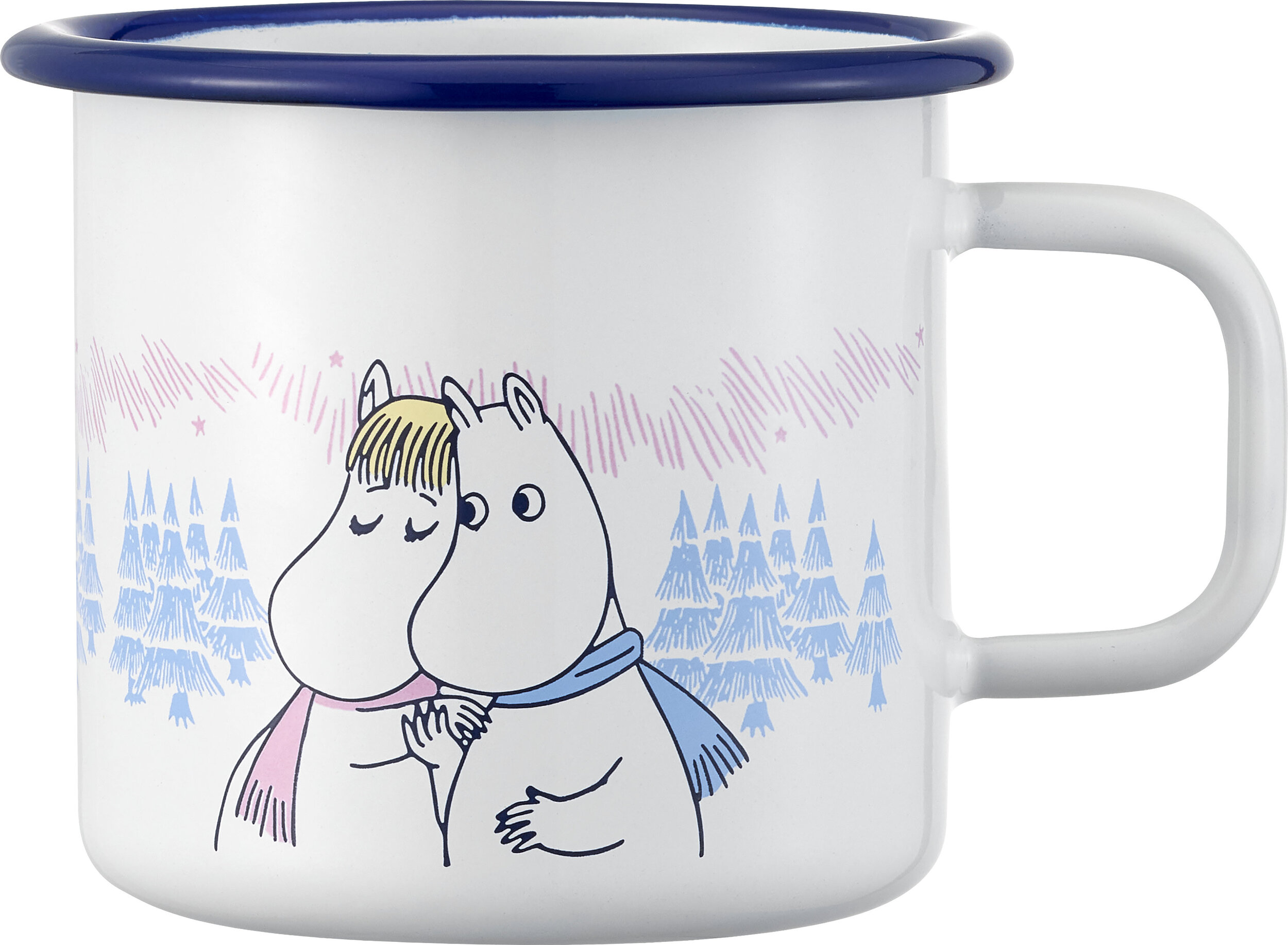 Muminki Frosty Day Becher 370 ml, weiß