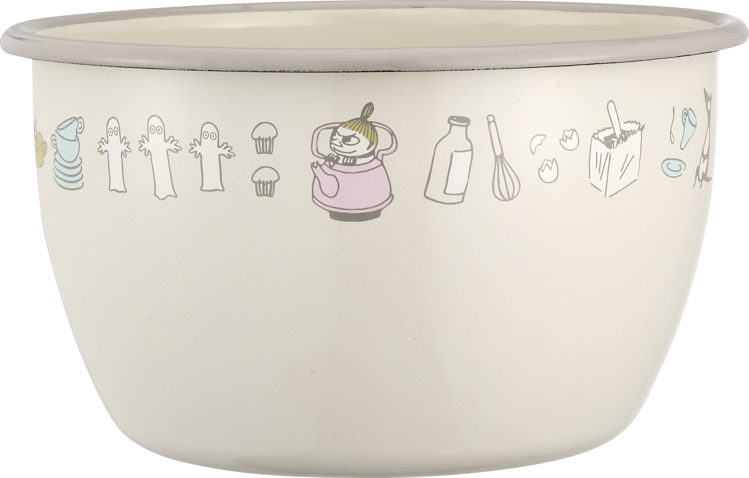 Mumins Bon Appétit Schüssel 2 l, beige