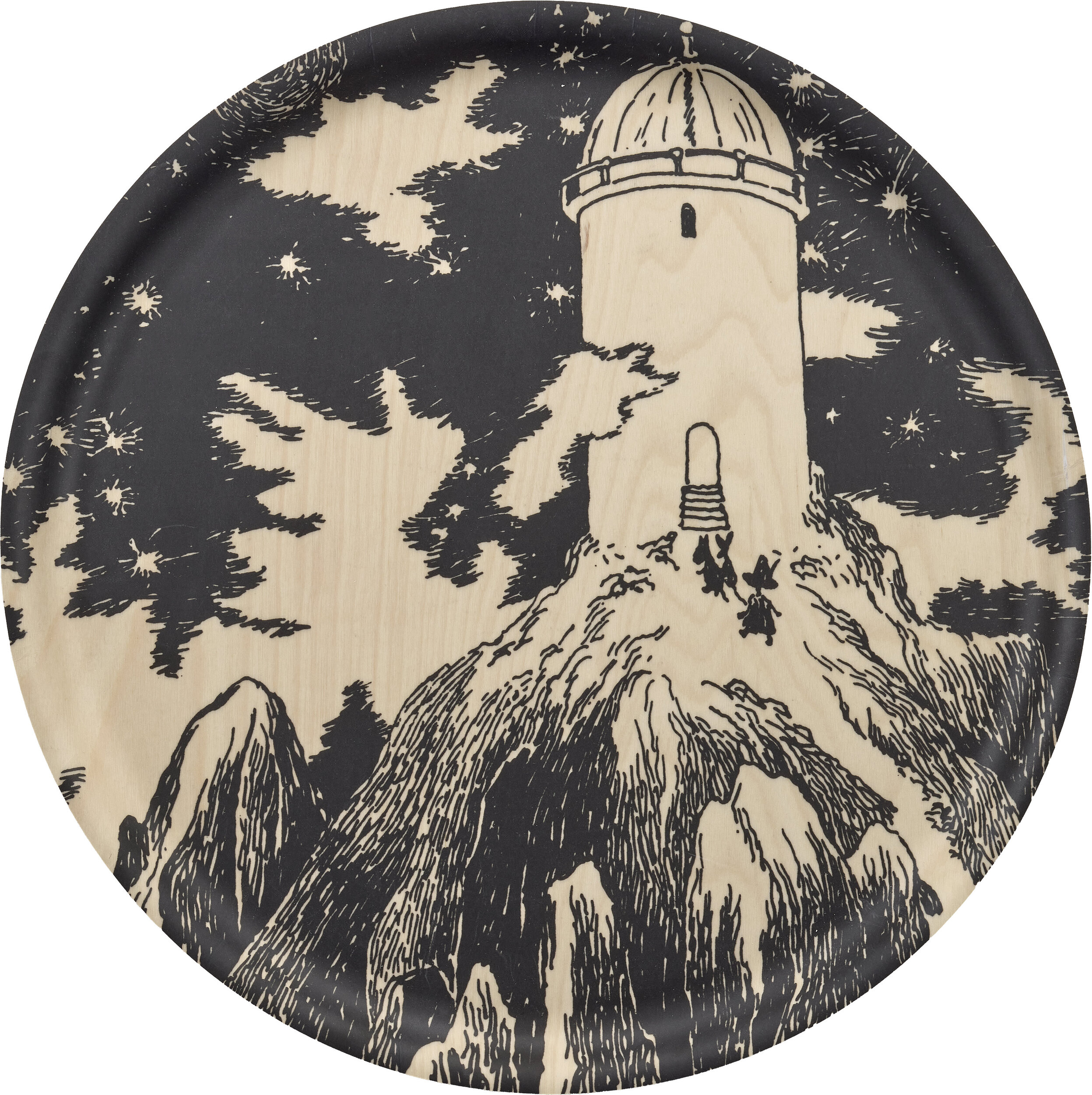 Mumins Observatory Serviertablett 40 cm