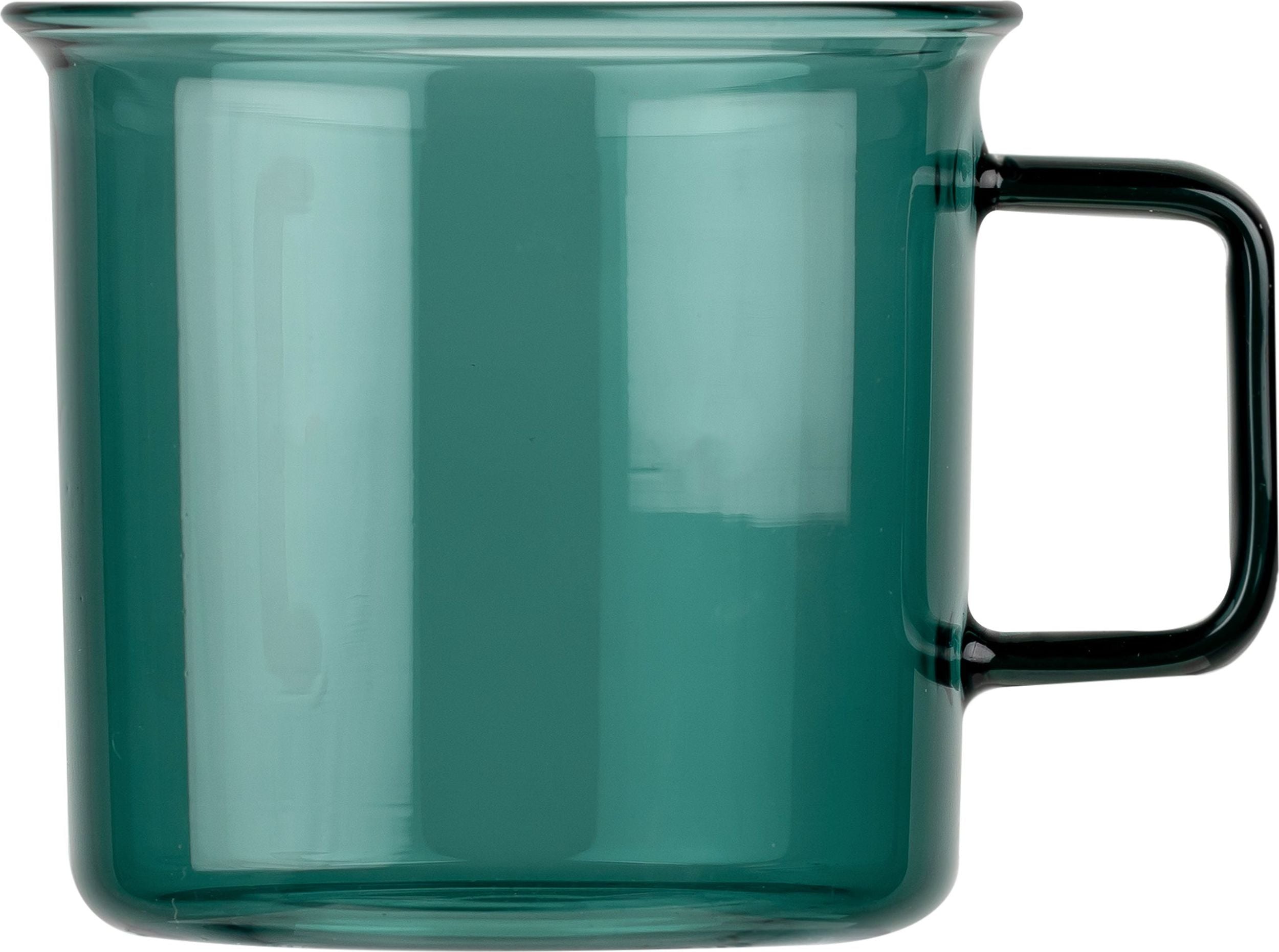 Muurla Becher 350 ml meerblau aus Glas