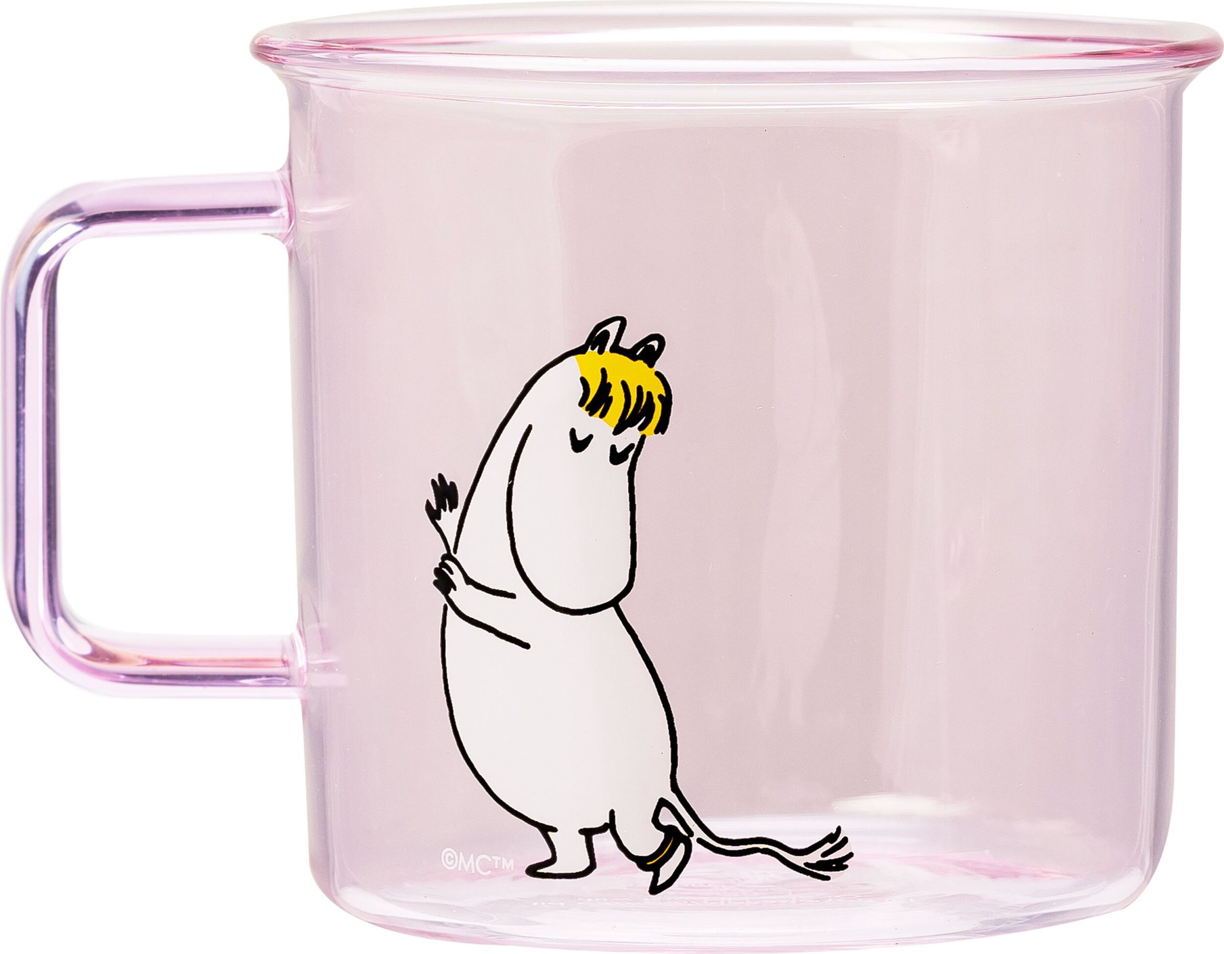 Muurla Becher 350 ml Mumins Snorkfräulein aus Glas