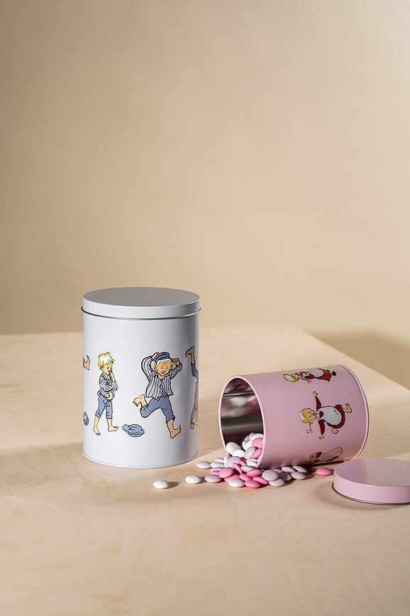 Muurla Boîtes de Rangement, motif Émile et Ida, Lot de 2