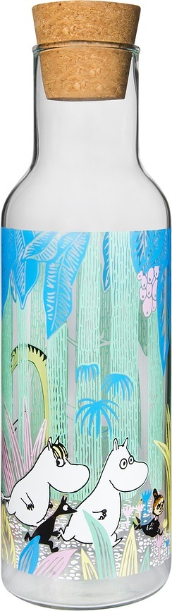 Muurla Bouteille, motif Moomin In The Jungle