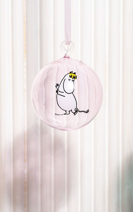 Muurla Božične Krogle, z motivom Mumin, 4 kosi