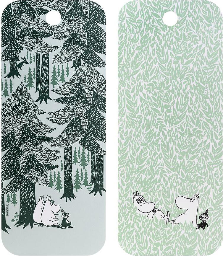 Muurla Daska za Rezanje Moomin In the Depth of the Forest 18 x 44 cm