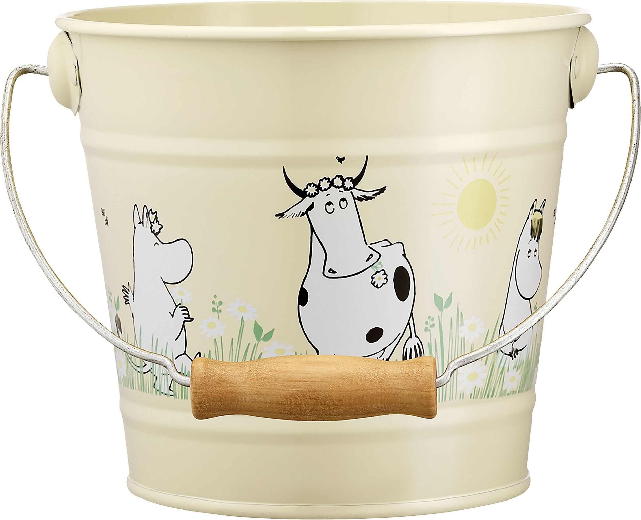 Muurla Eimer 2 l Mumin-Wiese