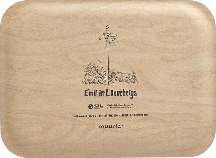 Muurla Emil iz Smålanda Pladanj za posluživanje "The Flagpole" 20 x 27 cm