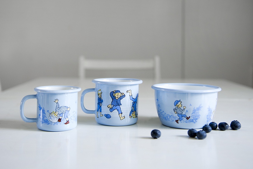 Muurla Émile De Lönneberga Tasse, motif Émile et Ida, 250 ml