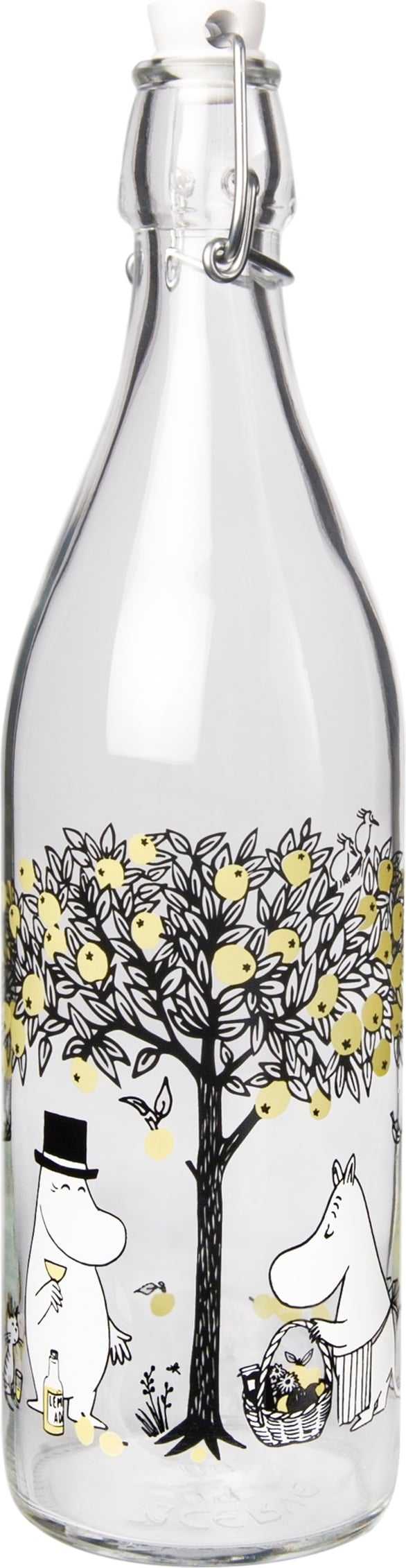 Muurla Flasche 1 l Mumins Apples