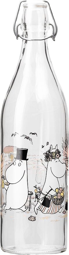 Muurla Flasche 1 l Mumins The Beach