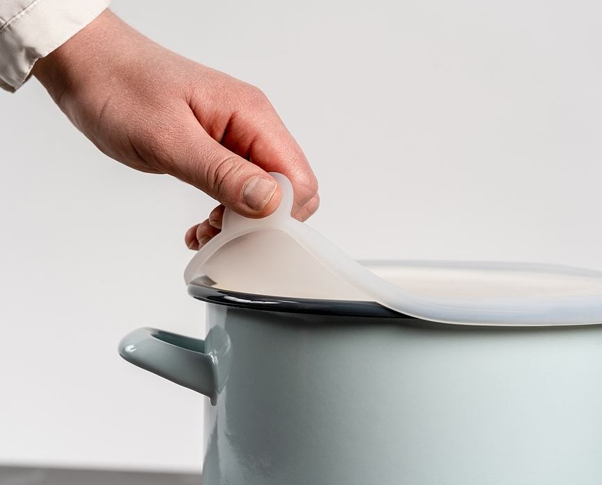 Muurla Καπάκι, 19,5 εκ., διάφανο, σιλικόνης