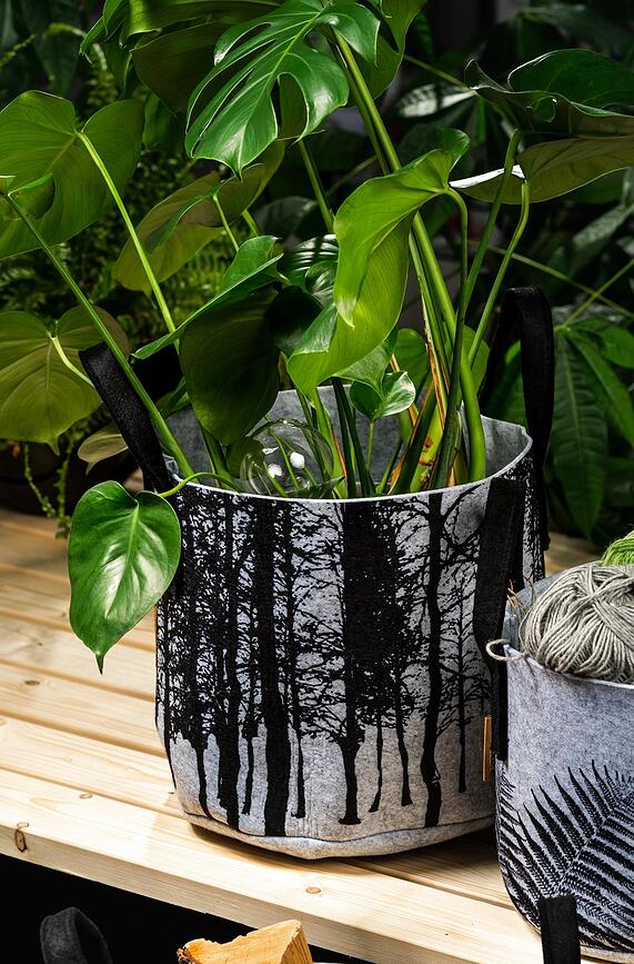 Muurla Leaf Košara za shranjevanje, 31 cm