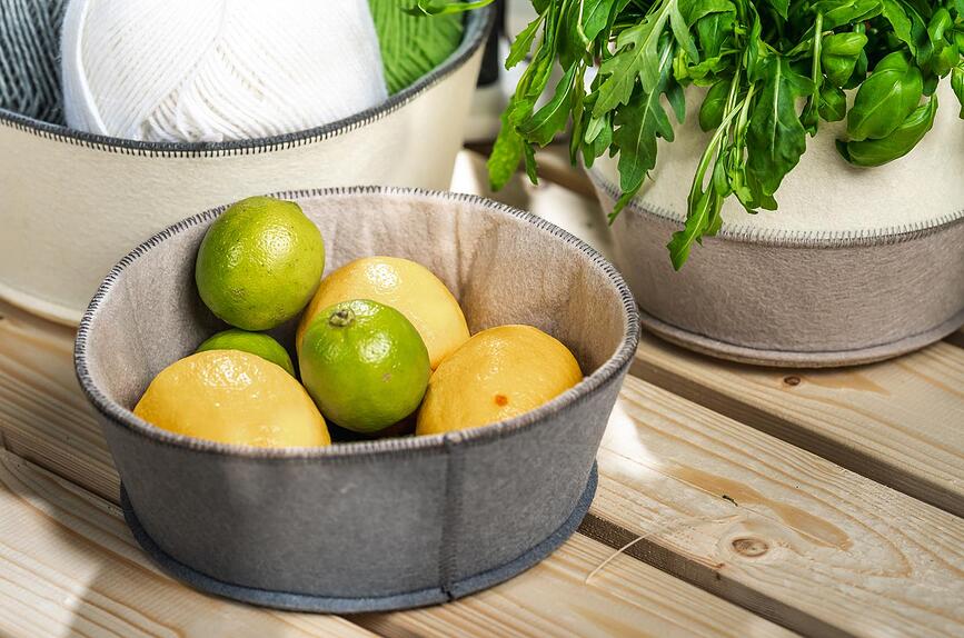 Muurla Leaf Košara za pohranu 31 cm