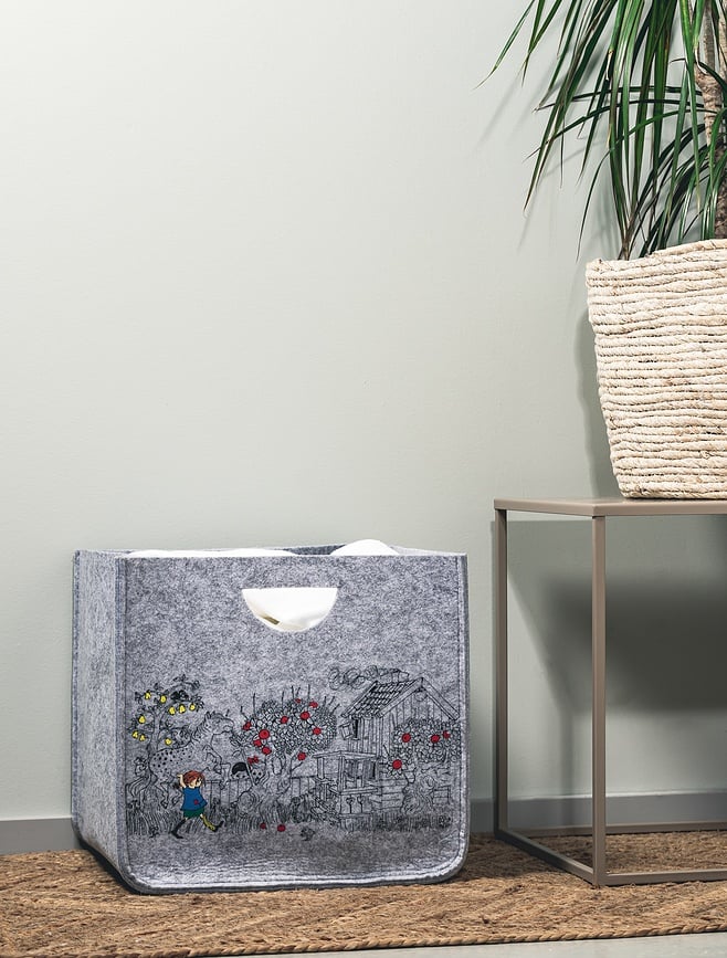 Muurla Košara za pohranu Pipi Duga Čarapa The Way Home 33 x 33 cm