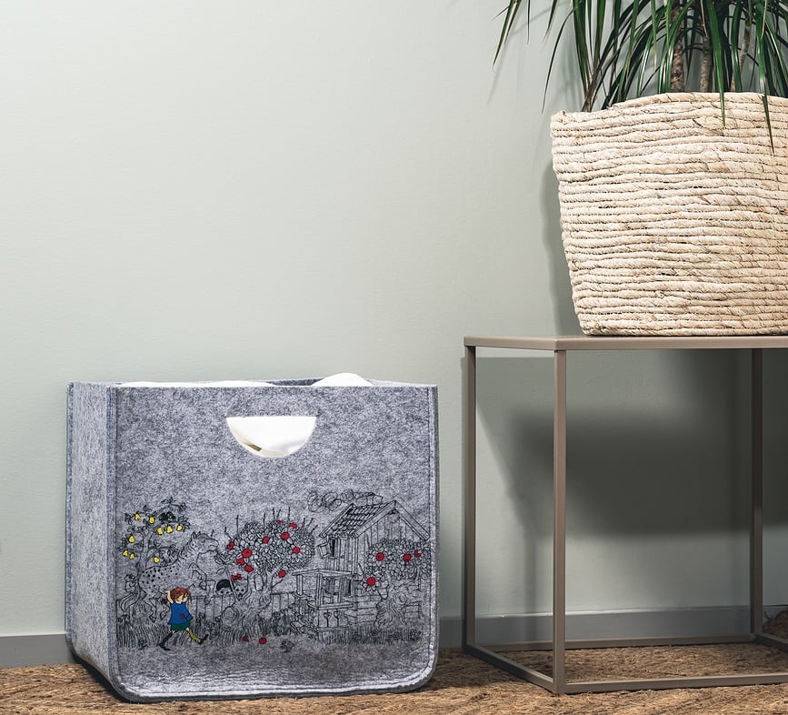Muurla Košara za pohranu Pipi Duga Čarapa The Way Home 33 x 33 cm