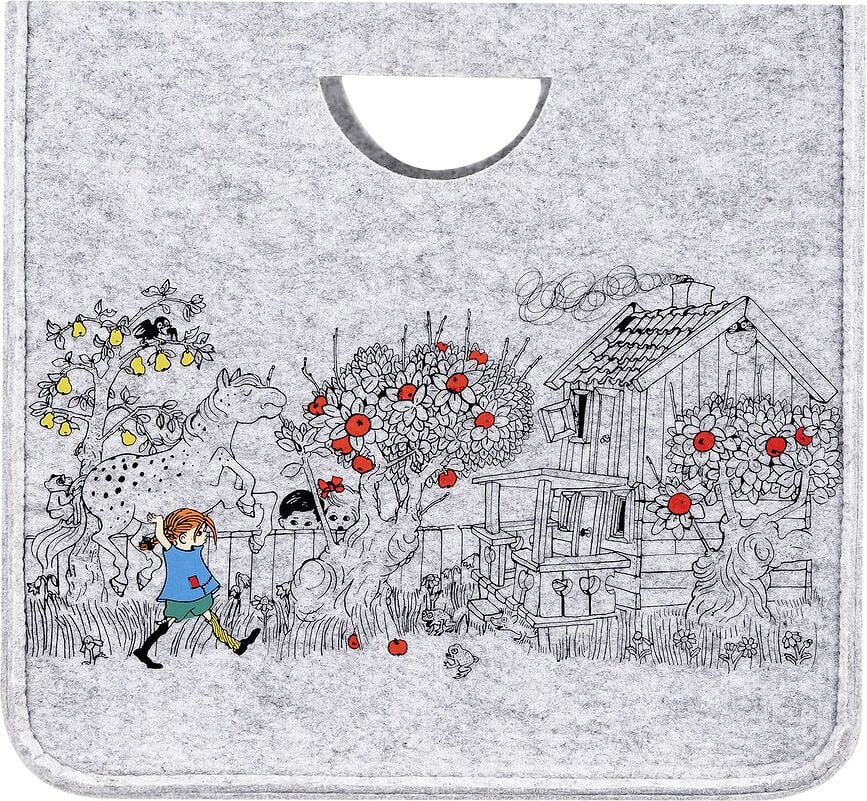 Muurla Košara za pohranu Pipi Duga Čarapa The Way Home 33 x 33 cm