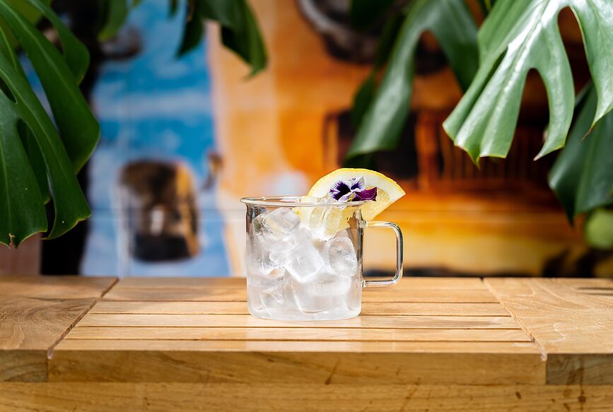 Muurla Κούπα 350 ml, γυάλινη, ροζ