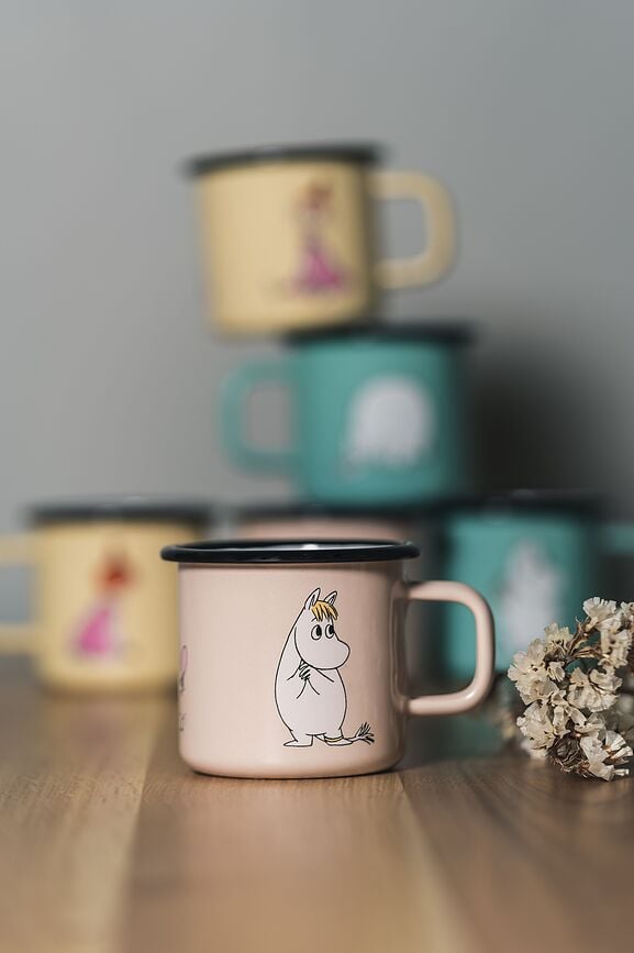 Muurla Retro Moomin Κούπα Moominmamma, 370 ml, ροζ