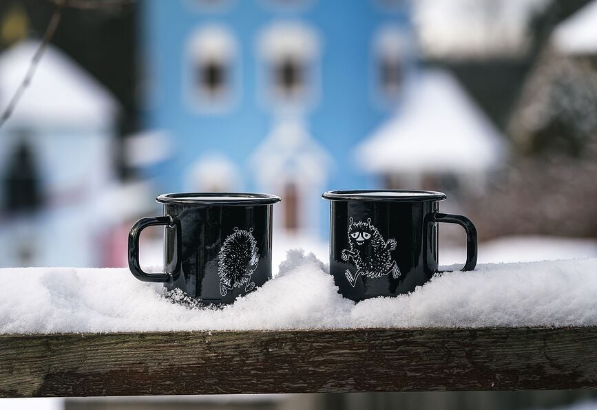 Muurla Retro Moomin Κούπα Moominmamma, 370 ml, ροζ