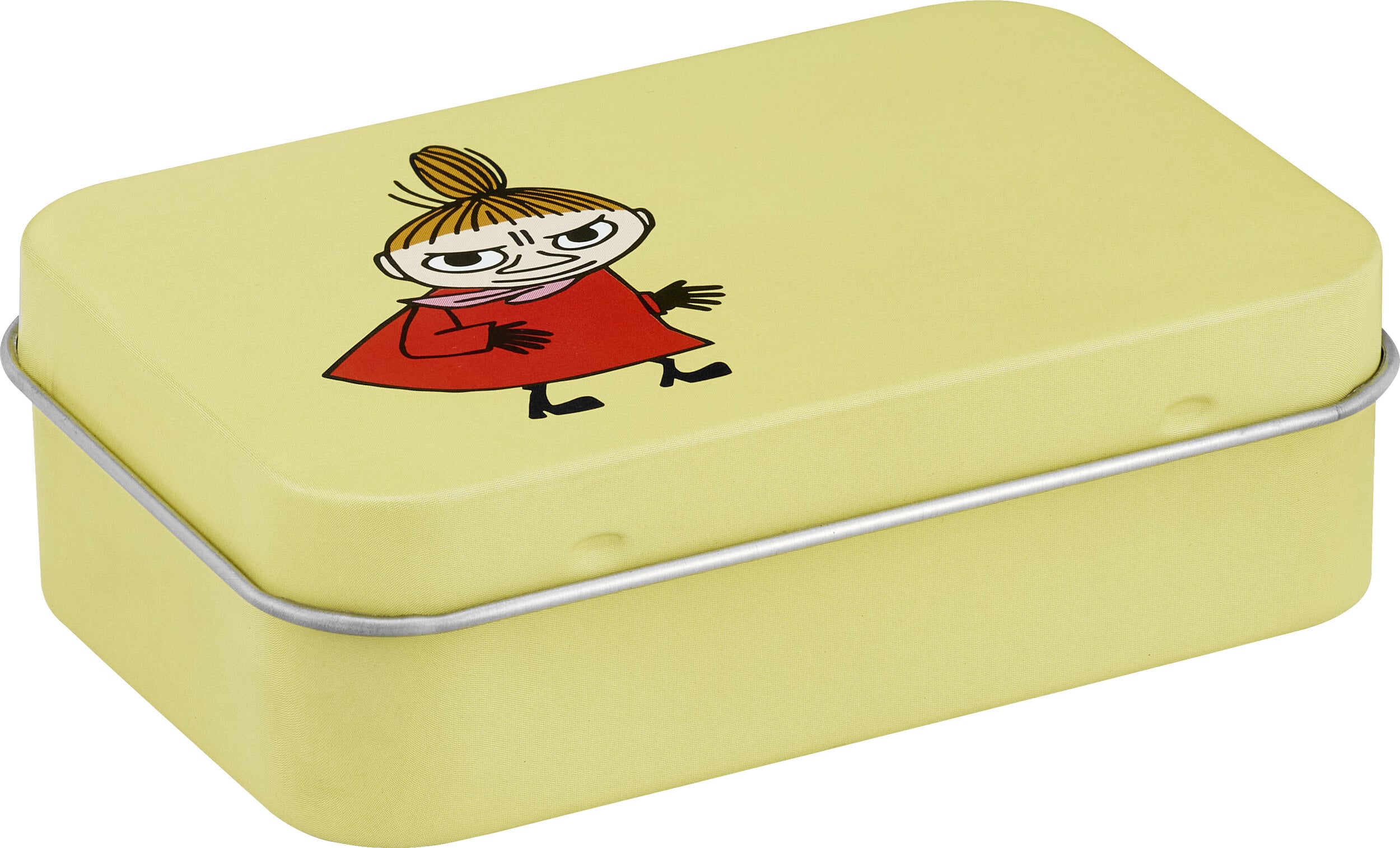 Muurla Moomin Aufbewahrungsbox Little My 10 x 6,5 cm, gelb