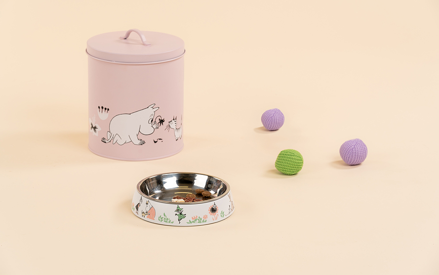 Muurla Moomin Bol pour Chat, blanc