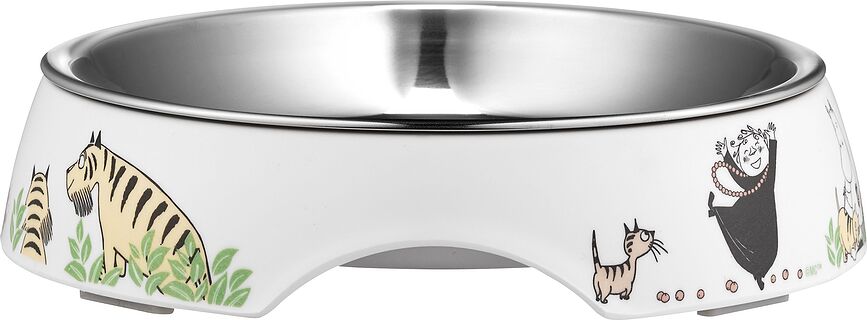 Muurla Moomin Bol pour Chat, blanc
