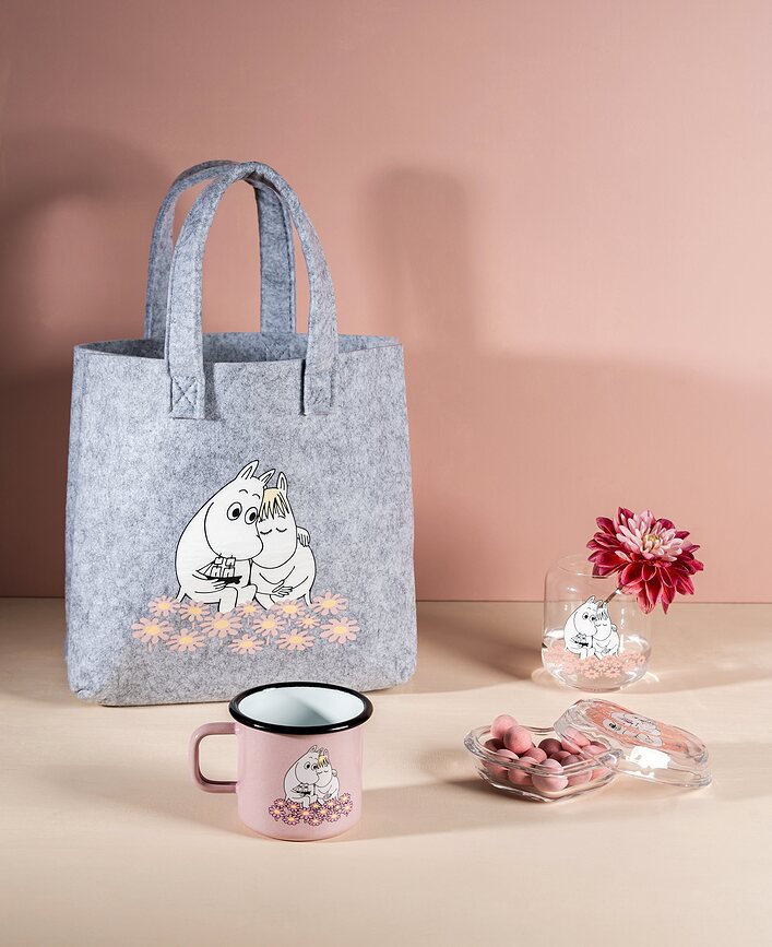 Muurla Moomin Bonbonnière, motif Together