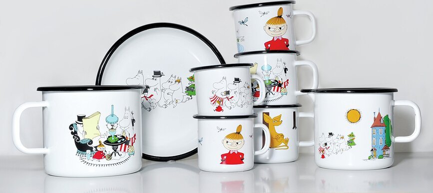 Muurla Moomin Colors Κούπα, 250 ml, σχέδιο Κοιλάδα των Moomin