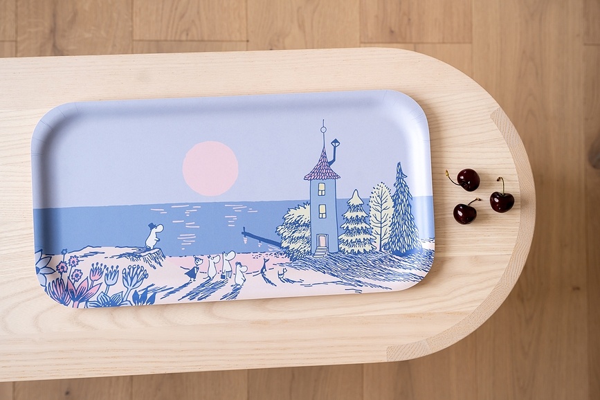 Muurla Moomin Sunset Δίσκος Σερβιρίσματος, 22 x 43 cm