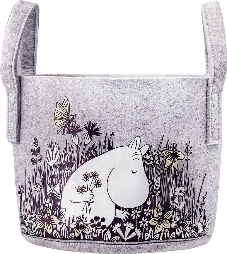 Muurla Moomin Flower Field Panier de Rangement 17 L