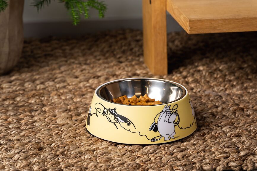 Muurla Moomin Gamelle pour chien ou chat, Taille M, beige