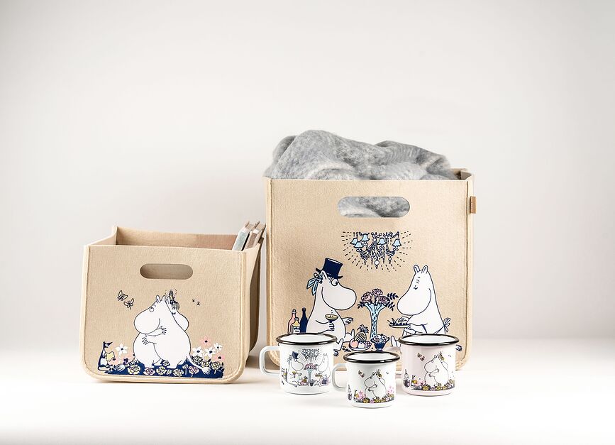 Muurla Moomin Hug Καλάθι αποθήκευσης, S