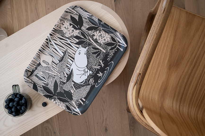 Muurla Muminki Flower Field Plateau de Service, 28 x 36 cm