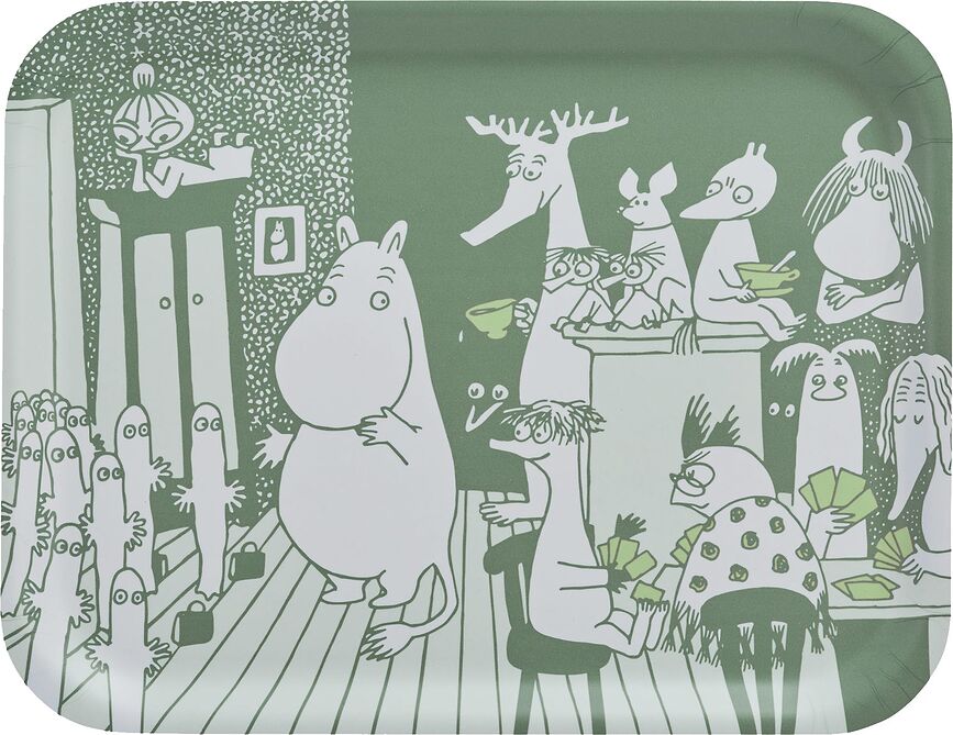 Muurla Moomin Room for All Plateau de service, 28 x 36 cm