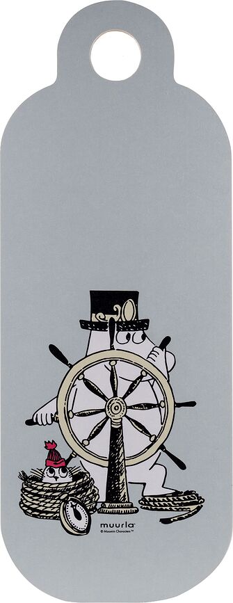 Muurla Moomin The Adventurer Επιφάνεια Κοπής και Σερβιρίσματος, διπλής όψης, 17 x 44 εκ