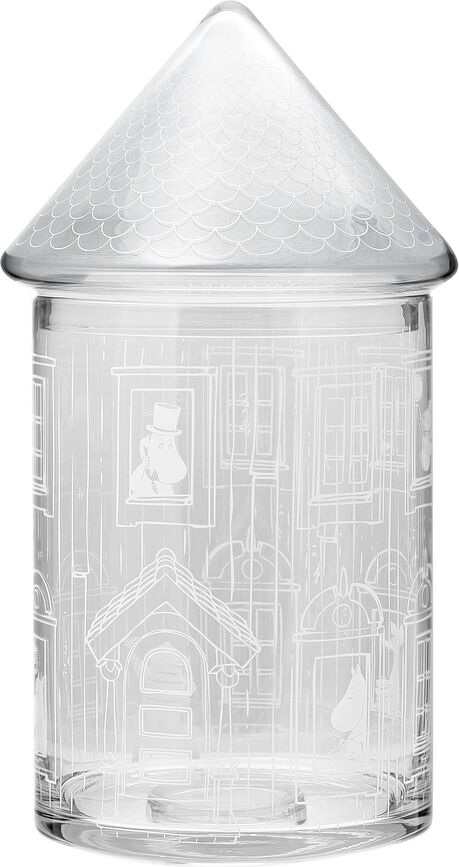 Muurla Moominhouse Posuda staklena motiv Moomin