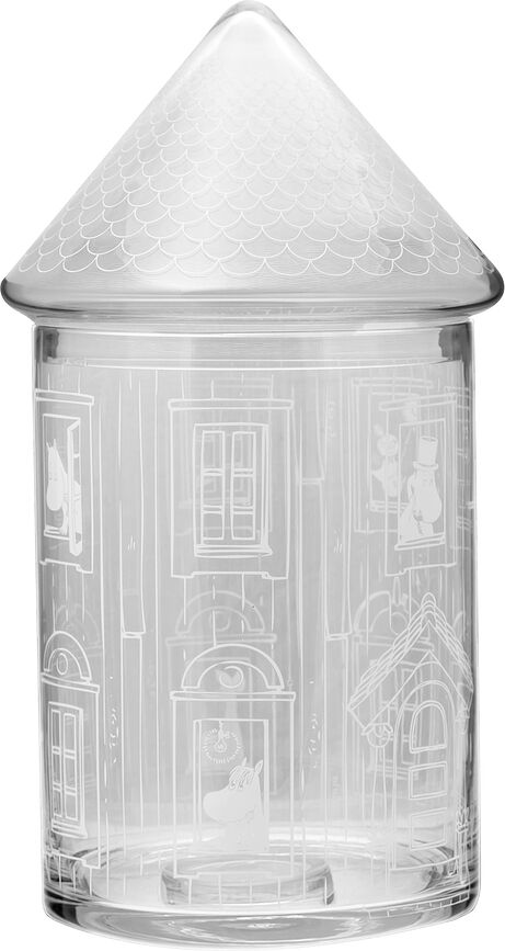 Muurla Moominhouse Récipient de Cuisine, en verre