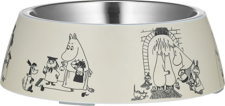 Muurla Moomins Gamelle pour chien ou chat, 80 L