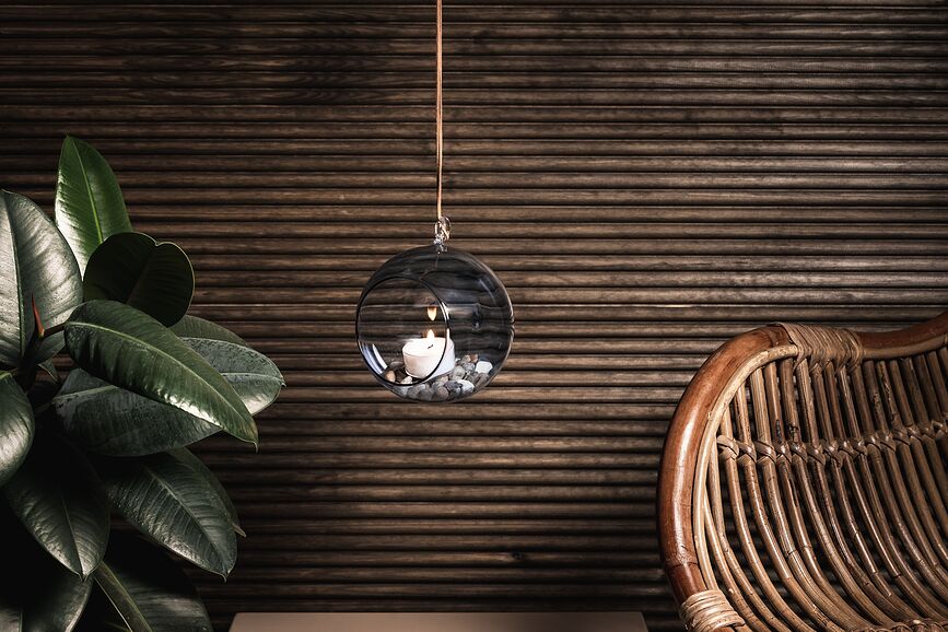 Muurla Coloured Διακοσμητική Μπάλα, 12 cm, μπλε