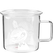 Muurla Mug 350 ml Moomins Little My transparent glass