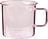 Muurla Mugg 350 ml, rosa, glas