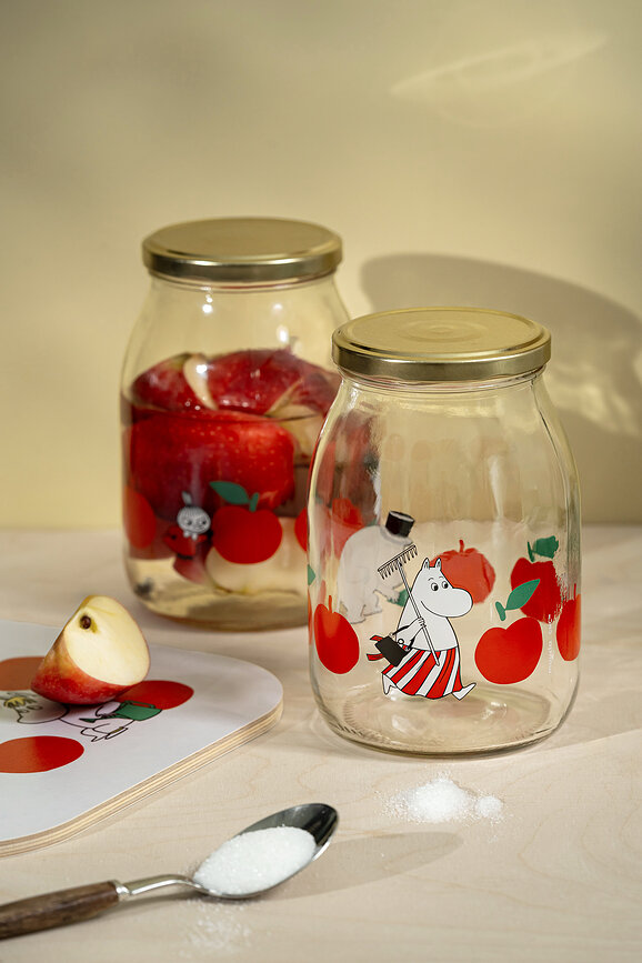 Muurla Mumin Joyful Apples burk 1 l
